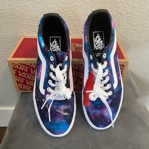 Brand new in box: Vans ward galaxy women’s size 8.5